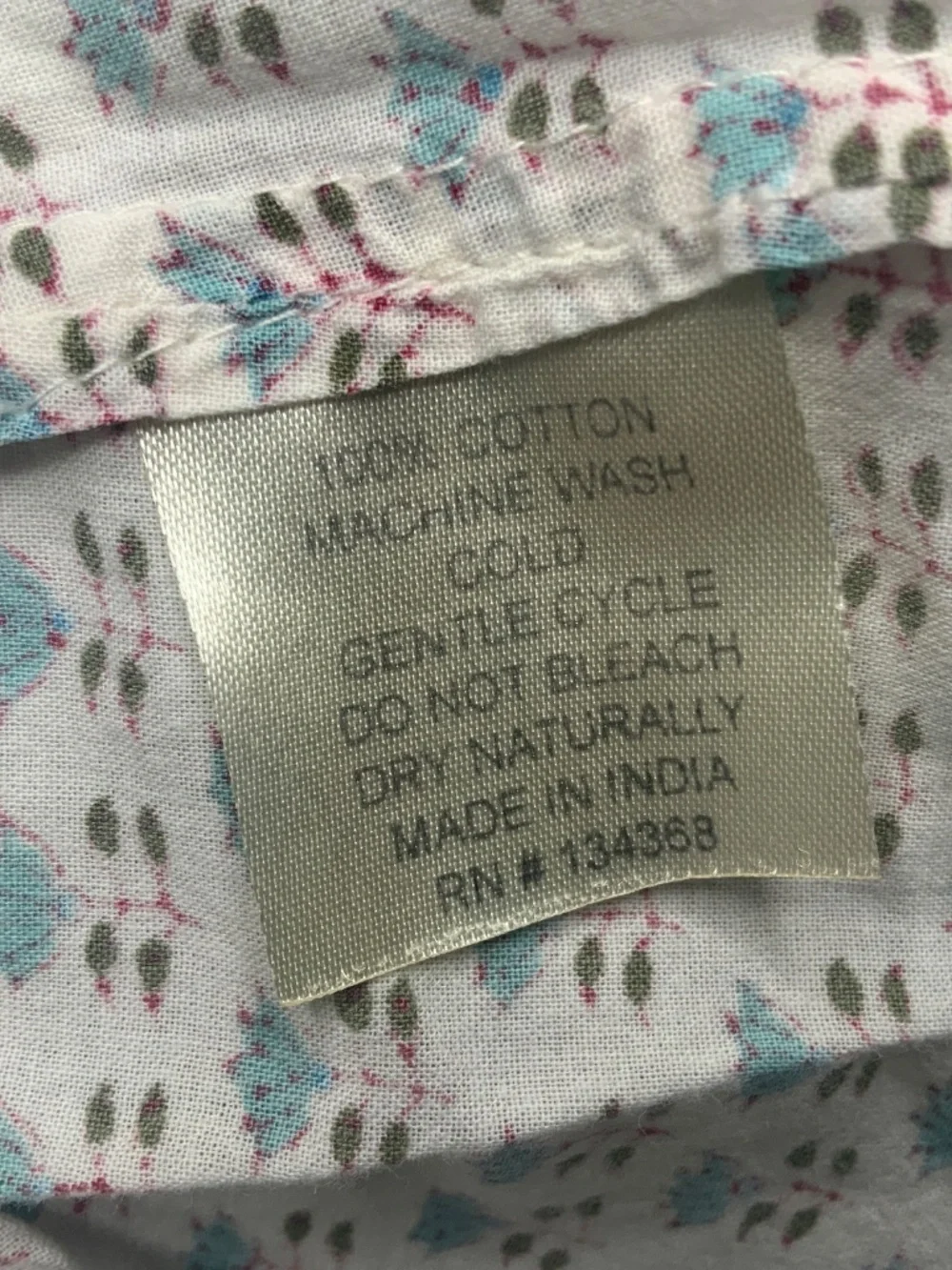 Muny Girls Flowered Cotton Dress Size 4